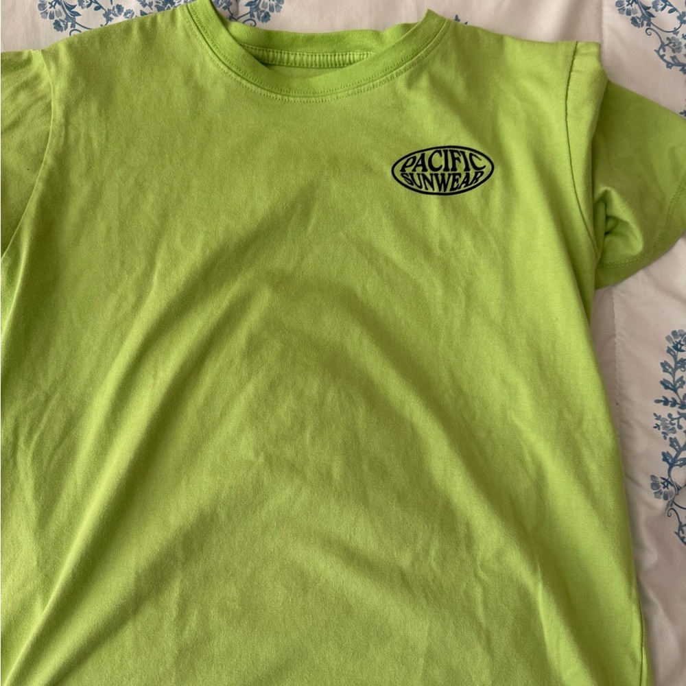 Pacific Sunwear Kids Lime Green T-Shirt